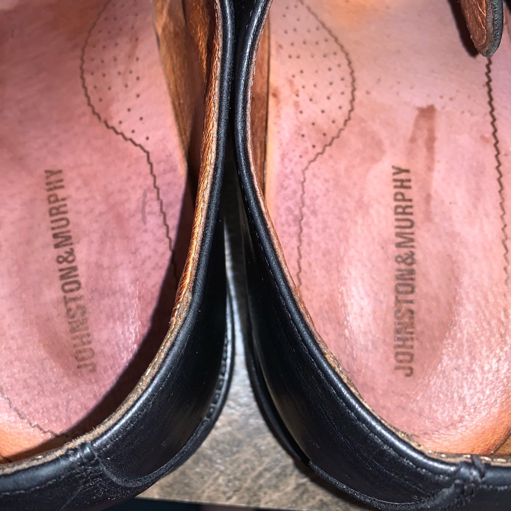 Johnston and Murphy black Oxfords - Picture 8 of 9